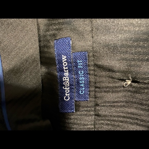 Croft & Barrow Grey/Gray Dress Pants - Picture 8 of 9